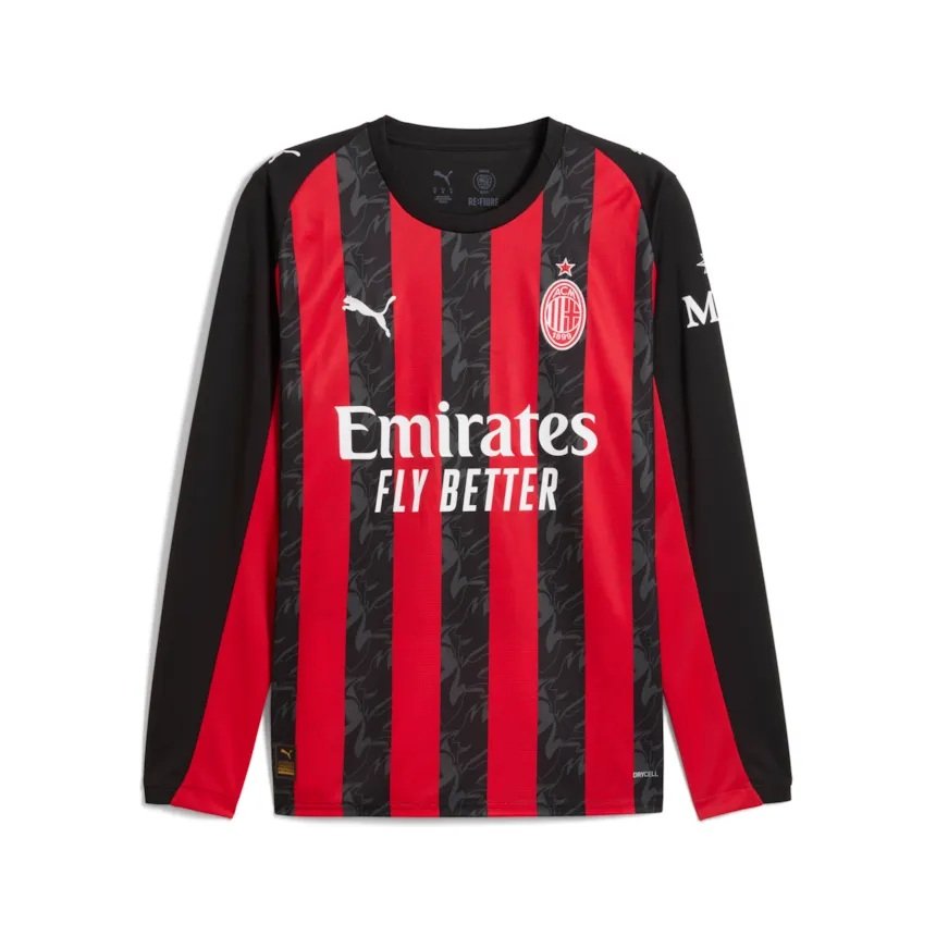 AC Milan home jersey L/S 2025/26 - mens-S