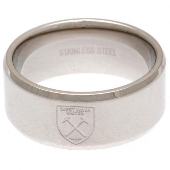 West Ham United FC Band Ring Large