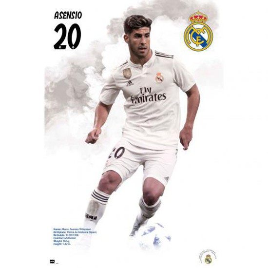Real Madrid FC Poster Asensio 57