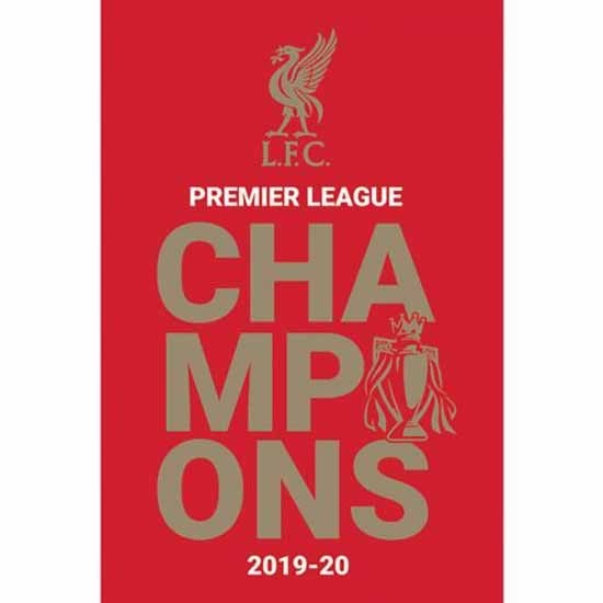 Liverpool FC Premier League Champions Poster 7