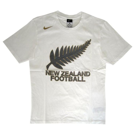New Zealand All Whites tee World Cup 2010 - white