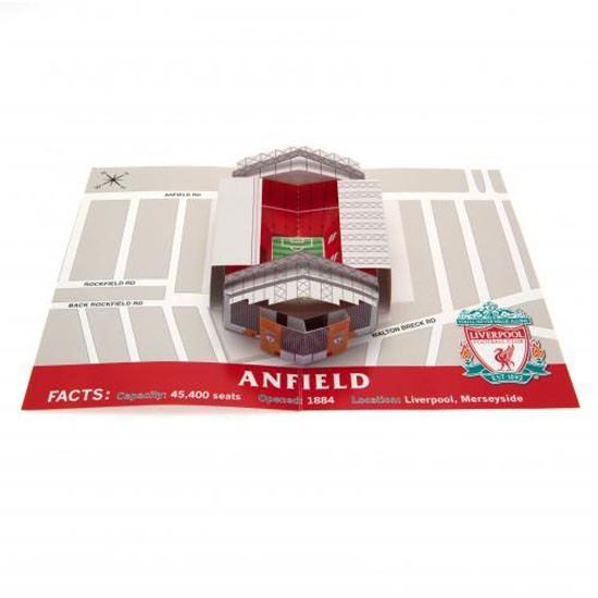 Liverpool FC fødselsdagskort - Pop-Up Birthday Card