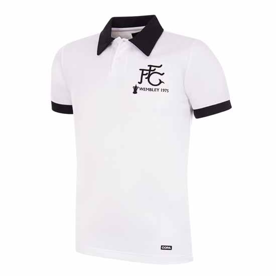 Classic Fulham FC 1975 Retro Football Shirt