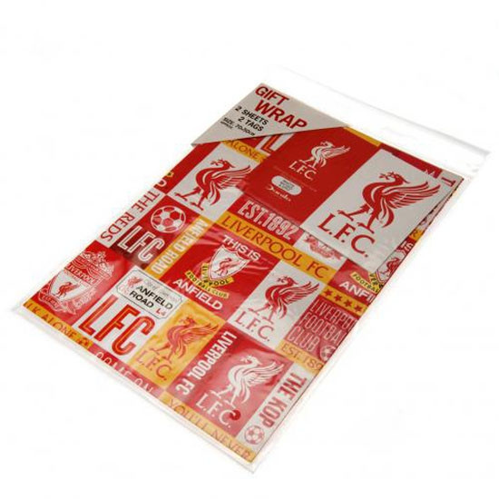 Liverpool FC gavepapir - Gift Wrap