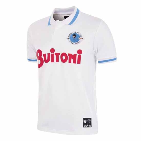 Maradona Napoli 1986-87 Away Retro Football Shirt  by Copa