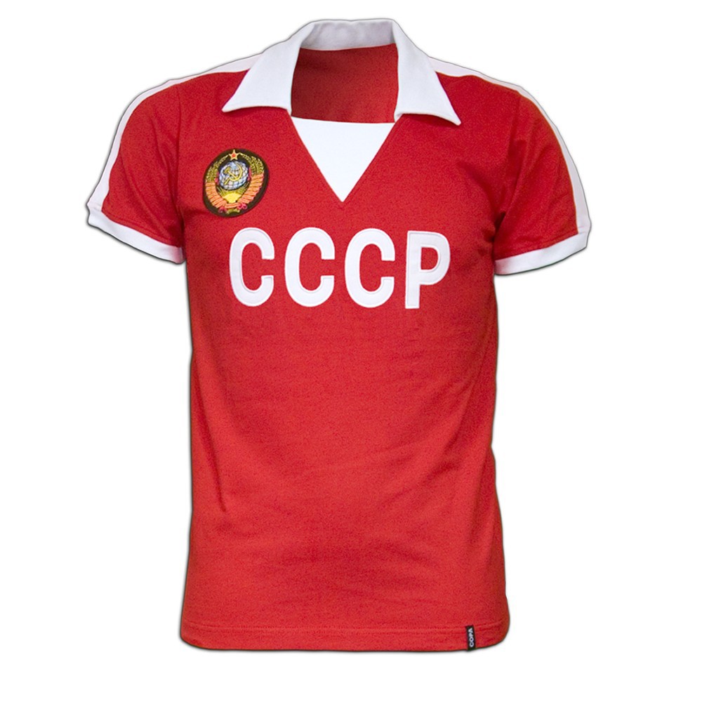 Copa CCCP Sovjet 1980erne retro trøje
