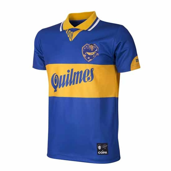 Maradona x COPA Boca Juniors 1995 Vintage Football Shirt