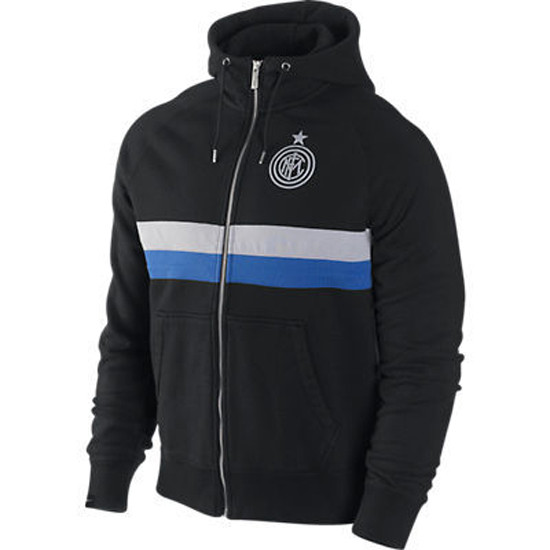 Inter hoody top 2012/13 - black