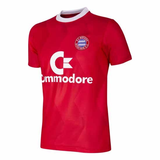 FC Bayern München 1988 89 Retro Football Shirt