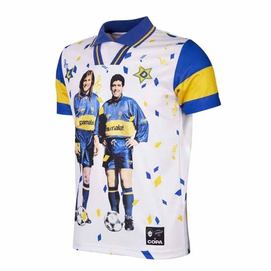 Maradona's Bootleg Brilliance: COPA Official Football Shirt