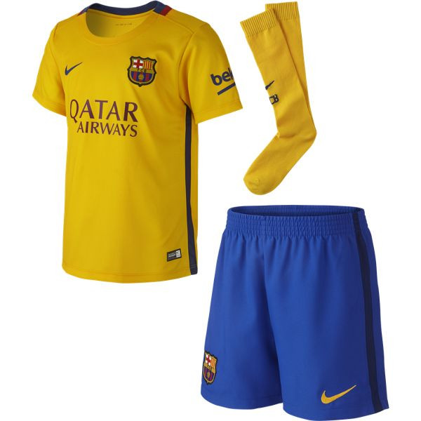 FC Barcelona away minikit 2015/16 – little boys