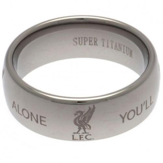 Liverpool FC Super Titanium Ring Medium