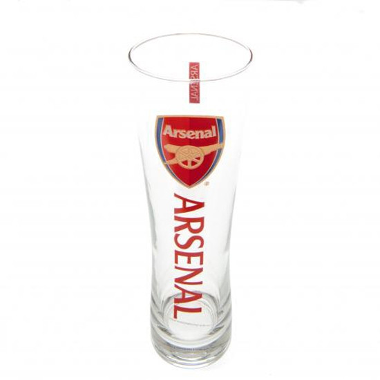 Arsenal FC Tall Beer Glass