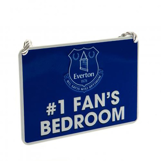 Everton FC Bedroom Sign No1 Fan