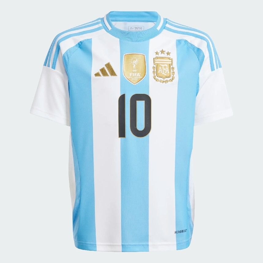 Argentina hjemme trøje - børn - front 10