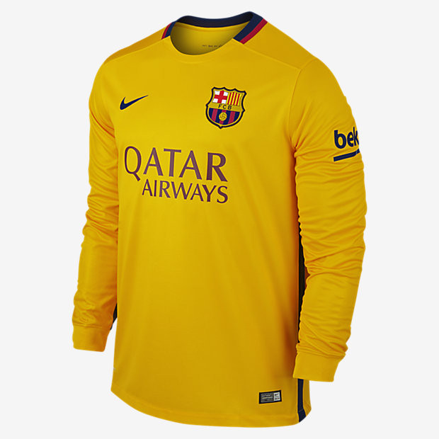 FC Barcelona away jersey L/S 2015/16