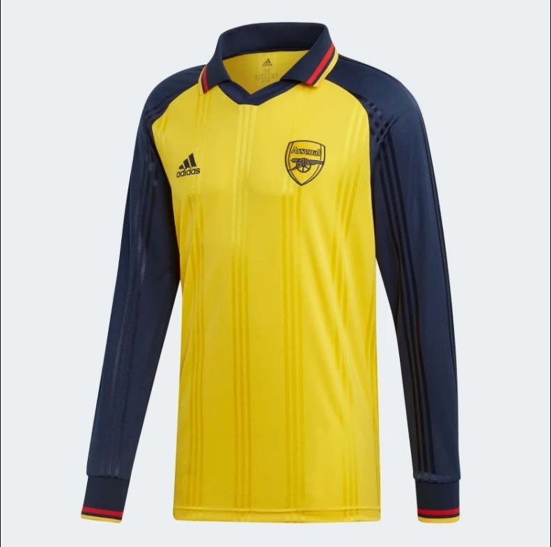 Arsenal away jersey Long Sleeve icons retro style