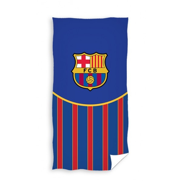 Fc Barcelona Towel 140X70 Nr