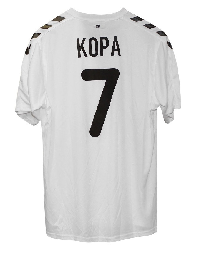 Denmark fan tee - white