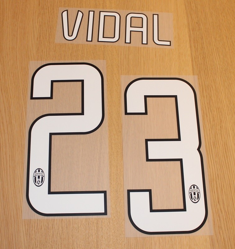 Juventus away printing 2014/15 - VIDAL 23