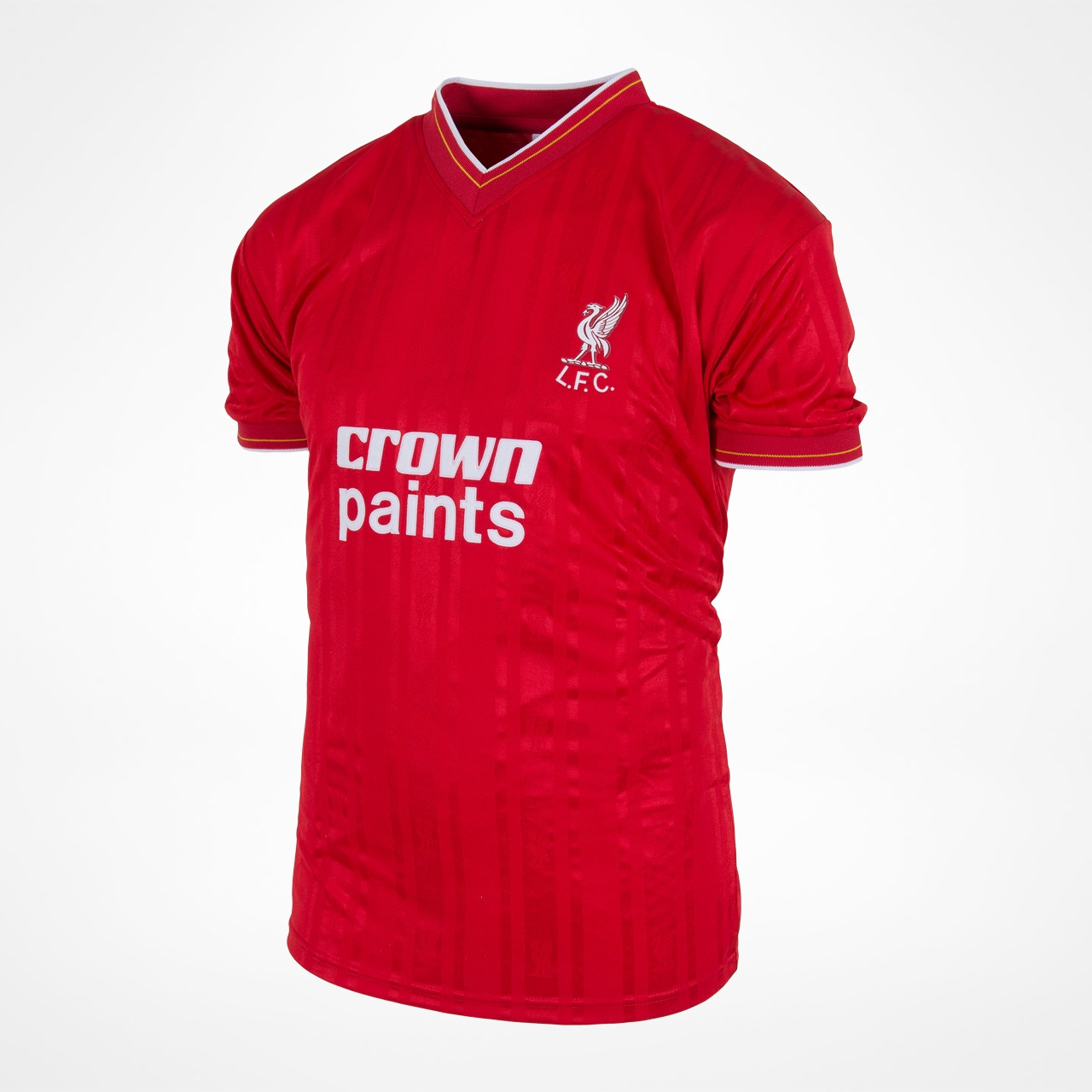 Liverpool 1986 hjemme retro trøje  - Crown Paints