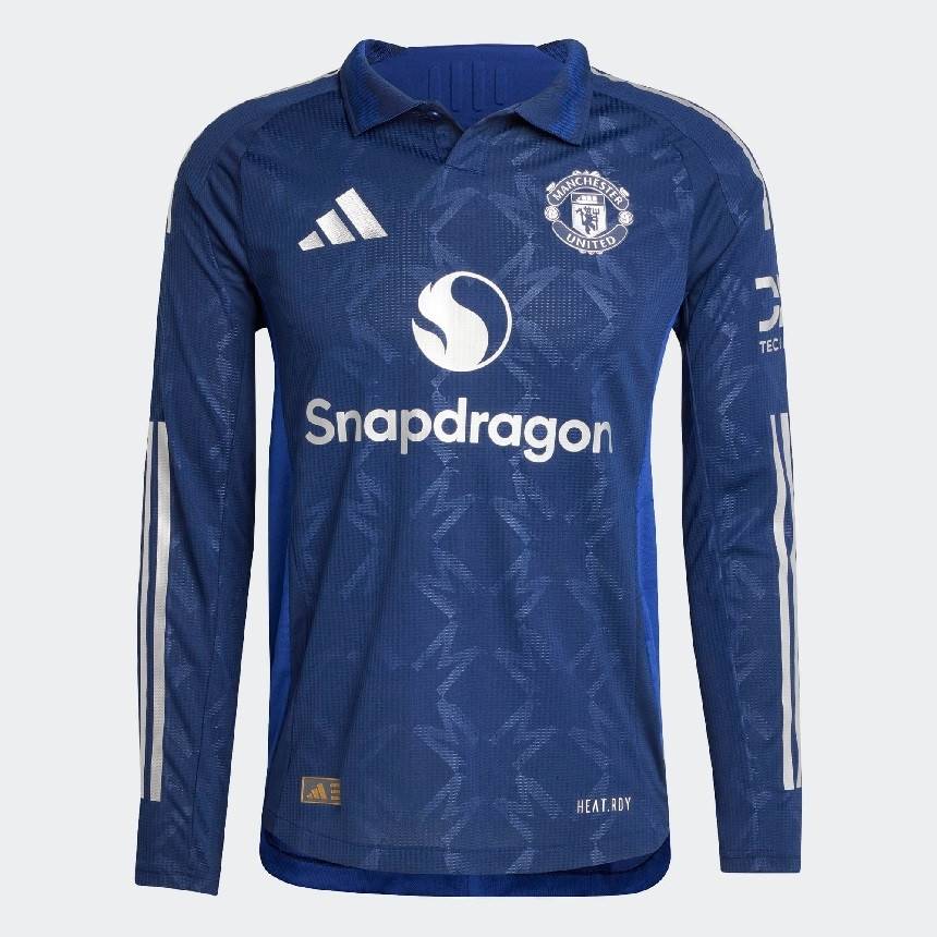 Man Utd ude trøje Lange Ærmer autentisk - voksen