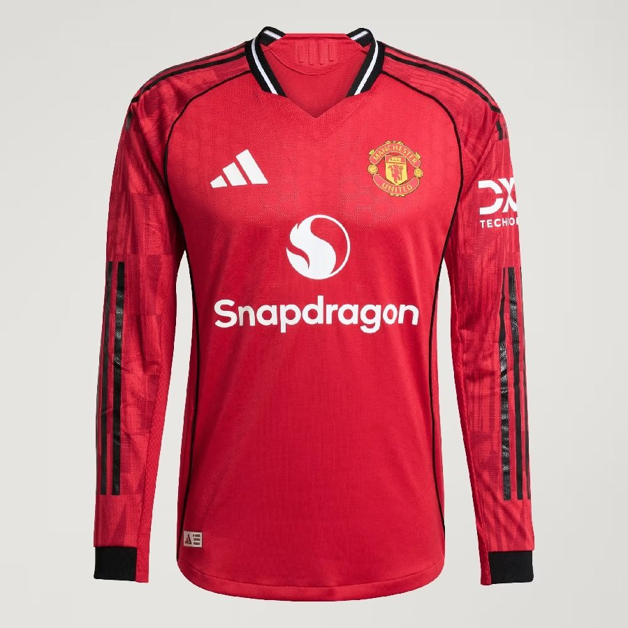 Manchester United hjemme trøje L/Æ 2025/26 - autentisk