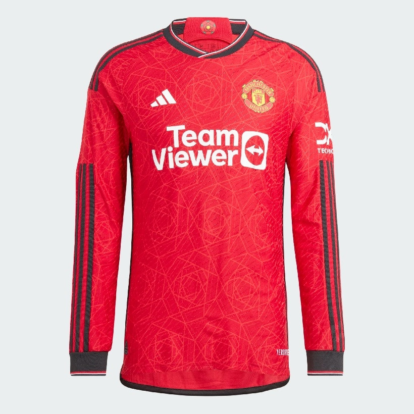 Man Utd hjemme trøje Lange Ærmer -  2023/24 - voksen