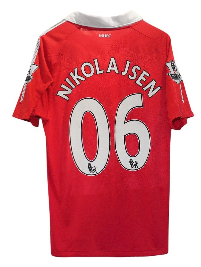 Man Utd hjemme trøje 2010/11 - Nikolajsen 06