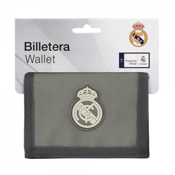 Real Madrid wallet white