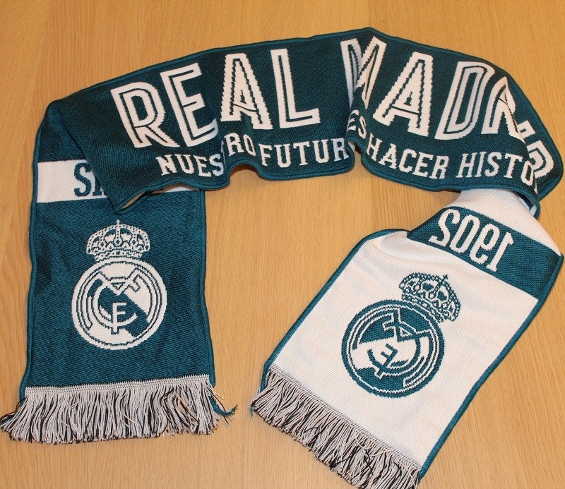 Real Madrid scarf blue