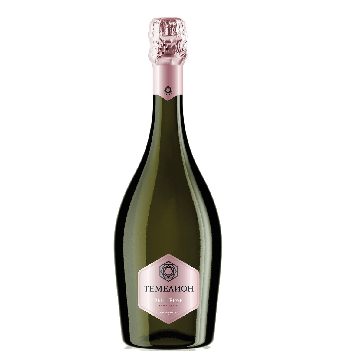 Temelion Brut Rose Russisk champagne