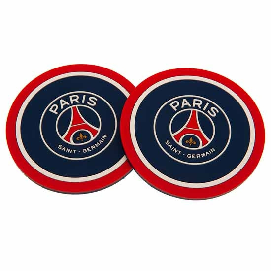 Paris Saint Germain FC 2 Pack Coaster Set