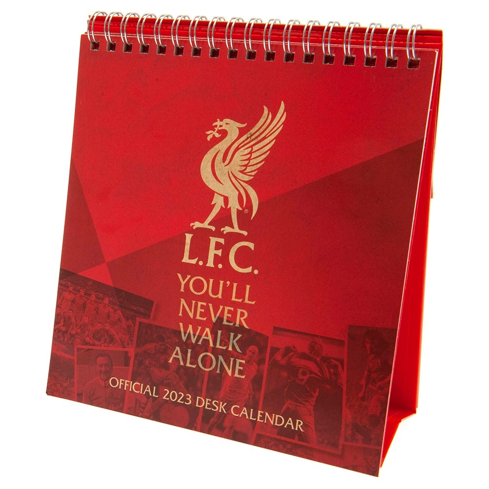 Liverpool FC Desktop Calendar 2022
