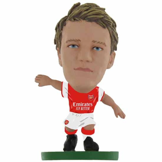SoccerStarz figure of Odegaard in Arsenal FC kit