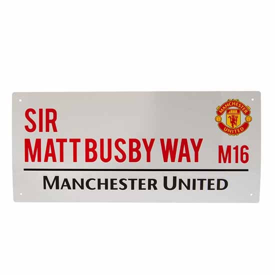 Manchester United FC Street Sign MB