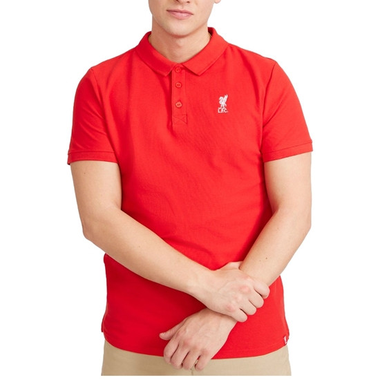 Liverpool FC Conninsby Polo - Front View, Medium, Red