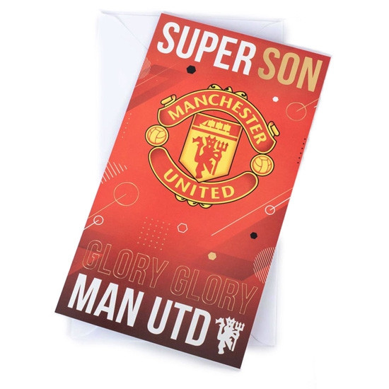 Manchester United birthday card