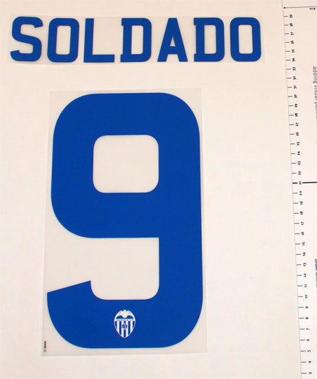  Valencia away print 2012/13 - Soldado 9