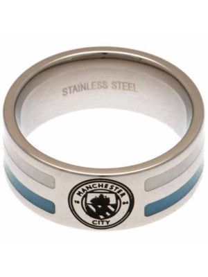 Manchester City FC Colour Stripe Ring Medium