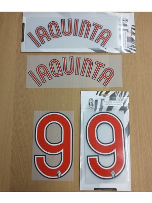 Juventus home printing 2007/08 - Iaquinta 9
