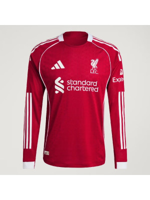Liverpool home jersey L/S 2025/26 - authentic