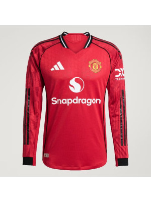 Manchester United hjemme trøje L/Æ 2025/26 - autentisk