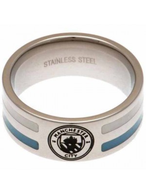 Manchester City FC Colour Stripe Ring Large