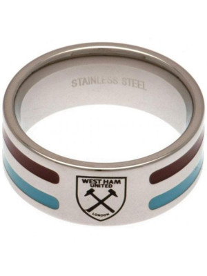 West Ham United FC Colour Stripe Ring Small