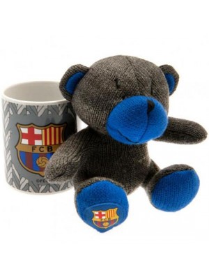 FC Barcelona Mug & Bear Set