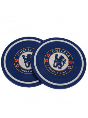 Chelsea FC 2 Pack Coaster Set