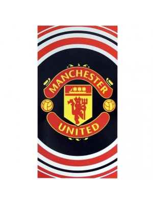 Front view of Manchester United FC Towel PL