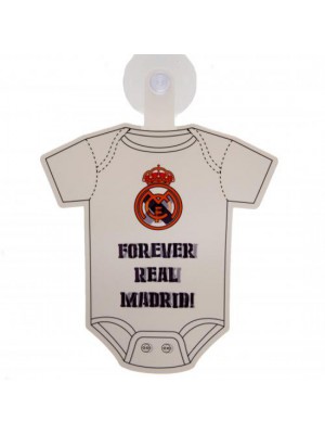 Real Madrid FC Baby On Board Sign