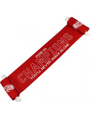 Liverpool FC Champions Of Europe Scarf